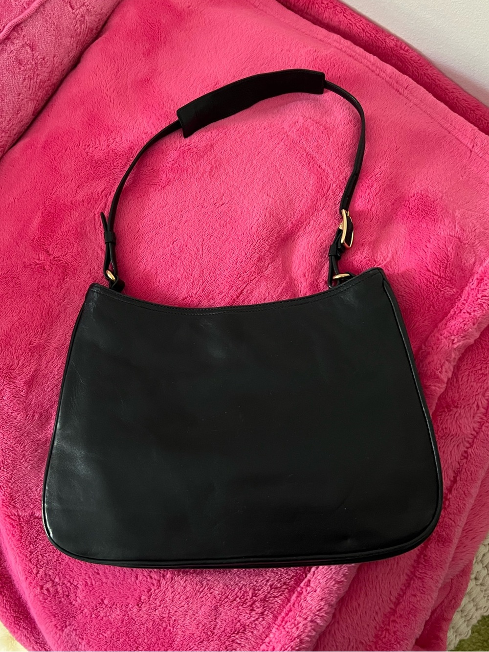 vintage COACH girlie nappa hobo lamb nappa leather shoulder bag 8165